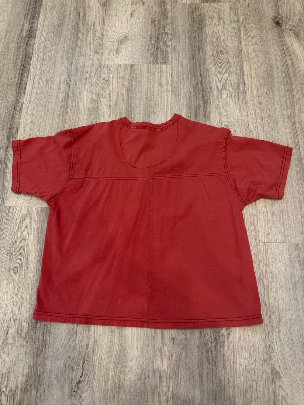 Pressbox Alabama Crimson Tide Small Cropped V-Neck T-Shirt Game Day - Picture 2 of 3